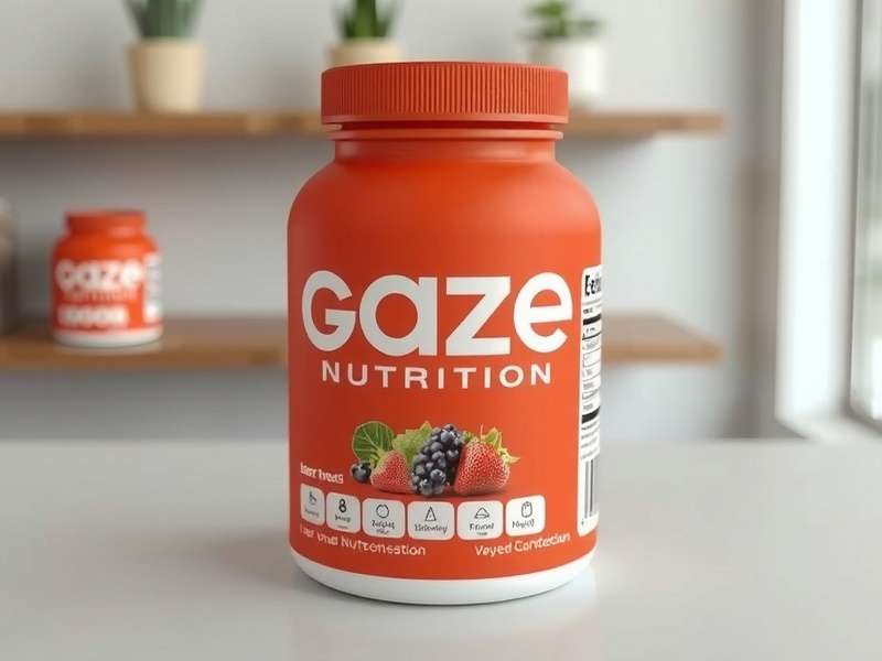 Gaze Nutrition Team in a modern lab discussing product development